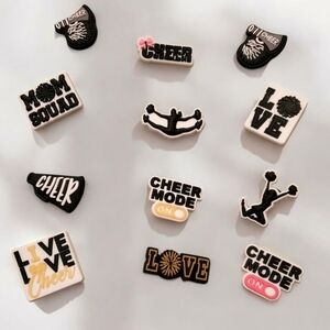 Cheer Croc Charms